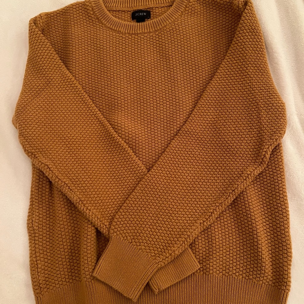 J Crew Men’s Orange Cardigan. Never Worn. Great Condition. Men’s Size Medium.